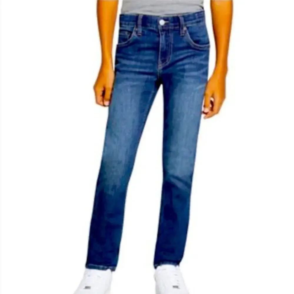 Levi's Boys' 511 Slim Fit Performance Big Boy Jeans Medium Wash Size 28x28